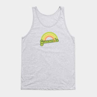 Retro Rainbow Guacamole Tank Top